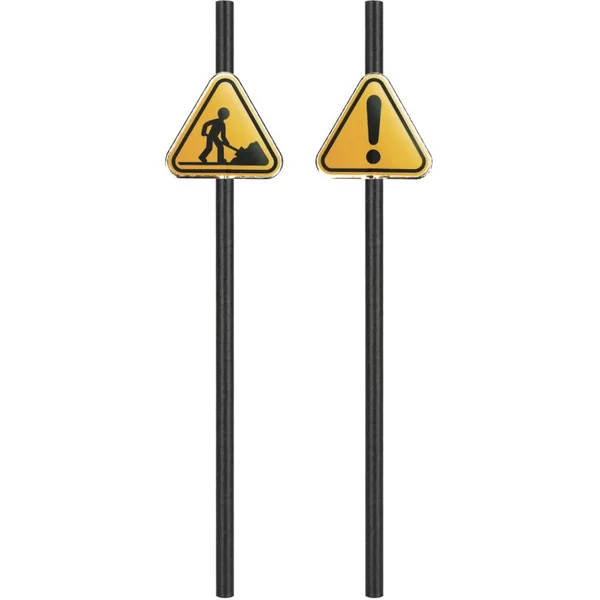 10 Pailles Papier - Chantier