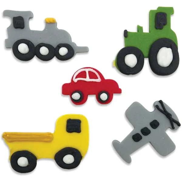 5 Décorations en sucre - Transport