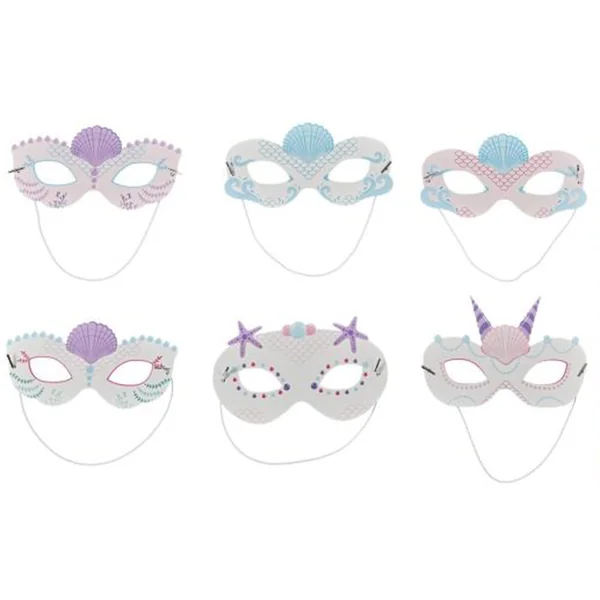 6 Masques Sirène