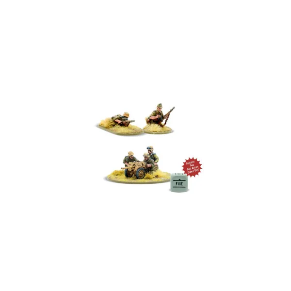 Afrika Korps Weapons Teams - Bolt Action