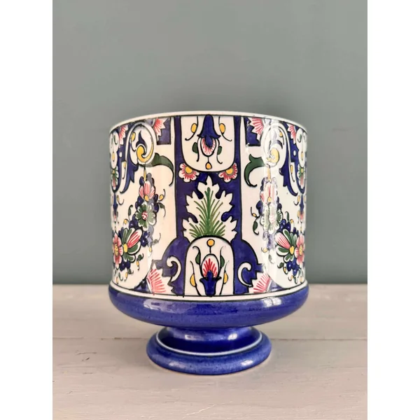 Ancien cache pot 1900 en faïence Choisy-le-Roi