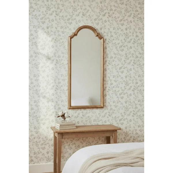 Ancien miroir à fronton