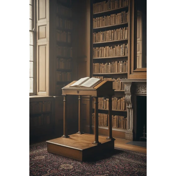 Ancien pupitre écritoire en chêne