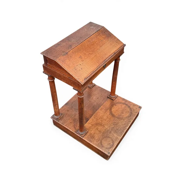 Ancien pupitre écritoire en chêne