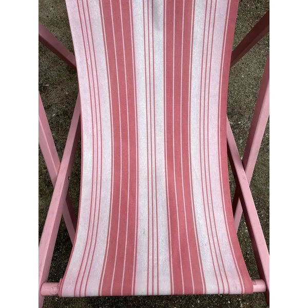 Ancien transat rose