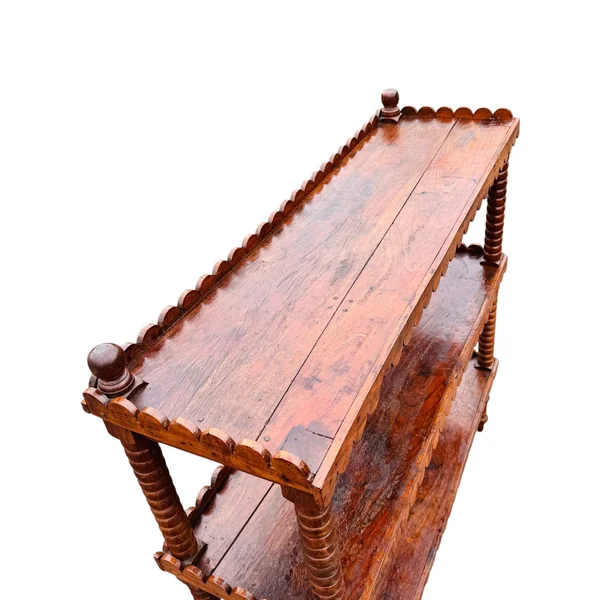 Ancienne grande étagère sur pieds
