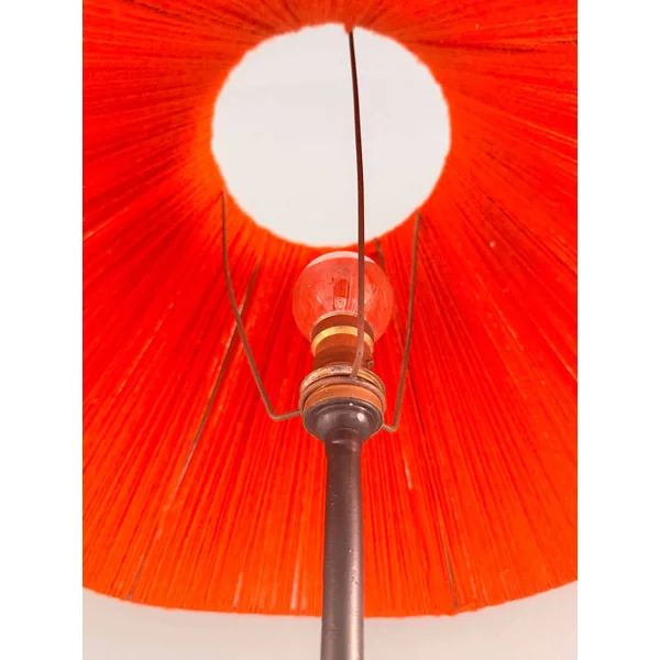 Ancienne lampe de table 50's pied tripode