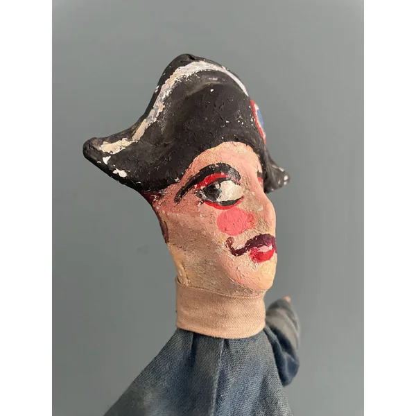 Ancienne marionnette à gaine XIXème