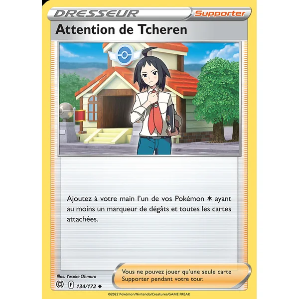Attention de Tcheren 134/172