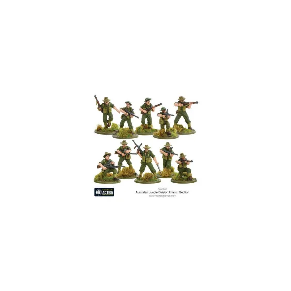 Australian Jungle Division Infantry Section - Bolt Action