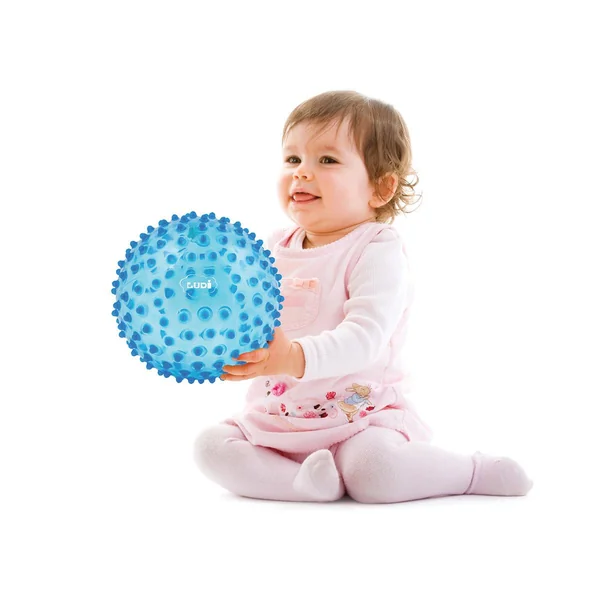 Balle sensorielle bleue