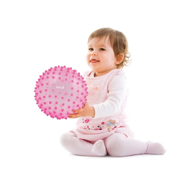 Balle sensorielle rose