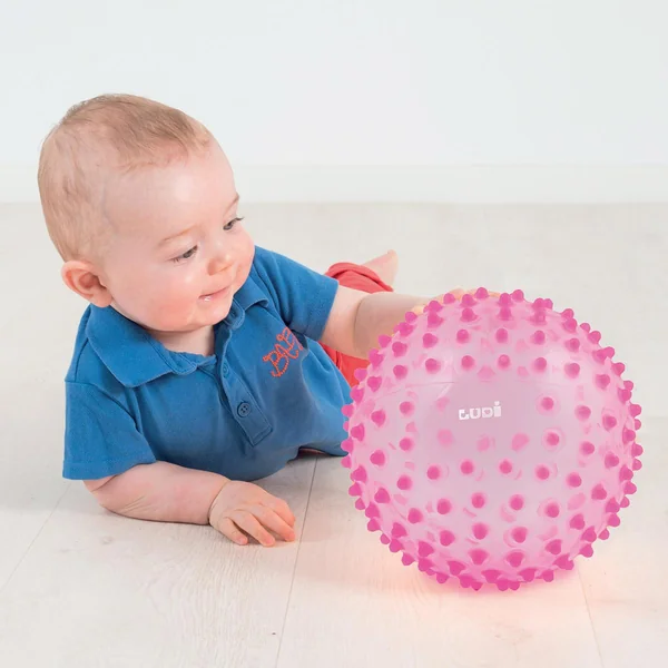 Balle sensorielle rose