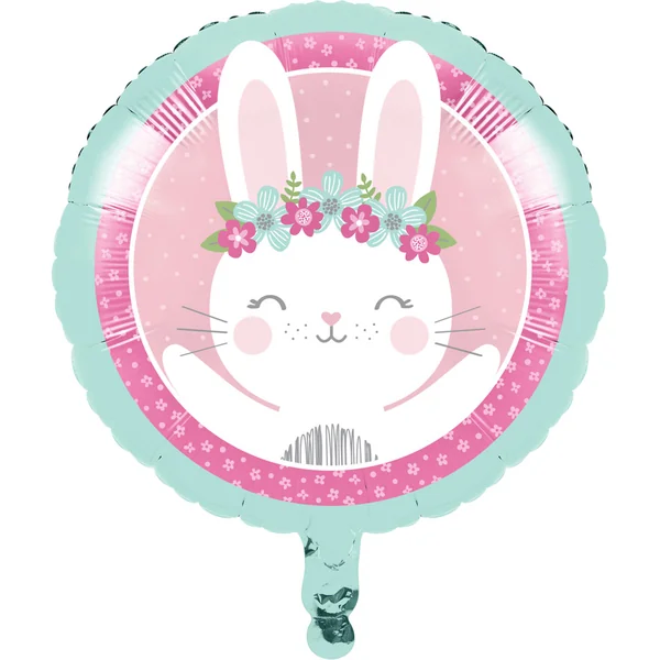 Ballon à plat Lapin Joyeux