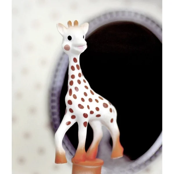 BAM cube - Sophie La Girafe© - Camel -Phosphorescent