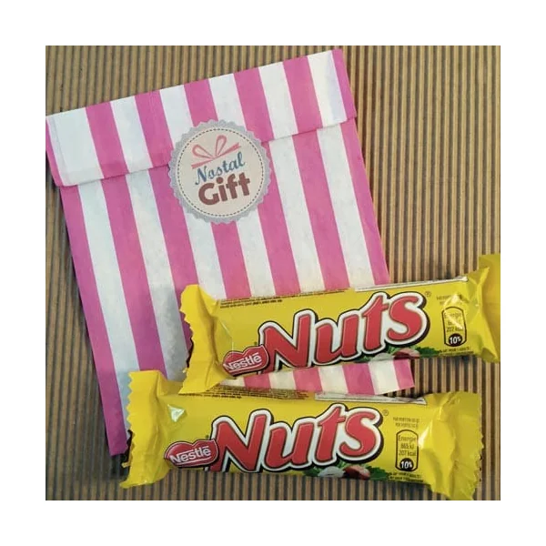 Barre chocolatée nuts x2