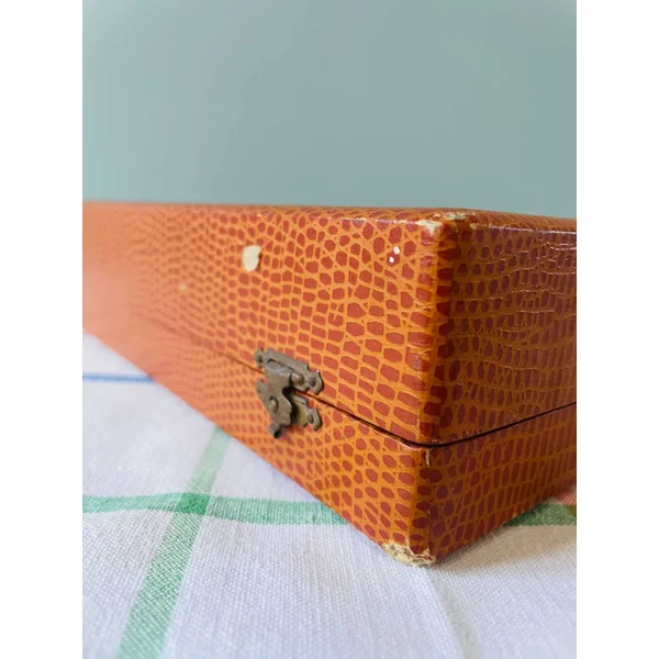Boite de 12 porte-couteaux vintage