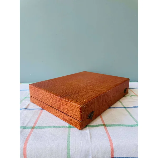 Boite de 12 porte-couteaux vintage