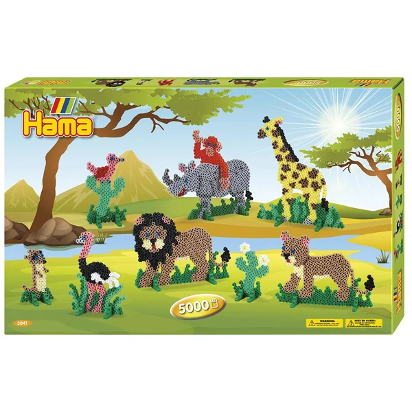 Boite de perles Safari