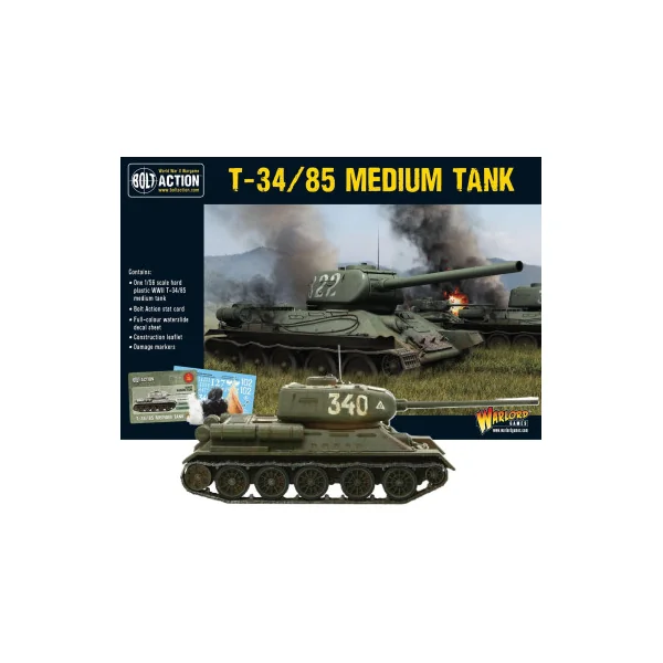 Bolt Action - Soviet - T-34/85 Medium Tank
