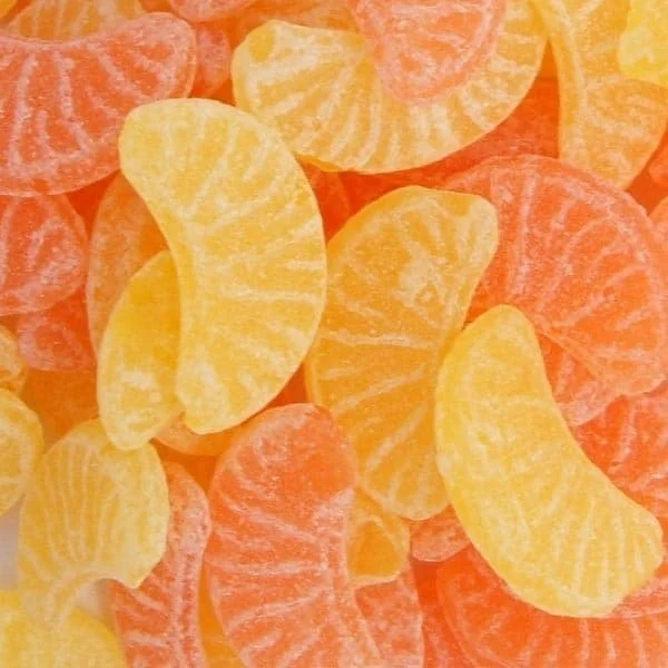 Bonbon petits Quartiers d'Oranges et de Citrons - 100g