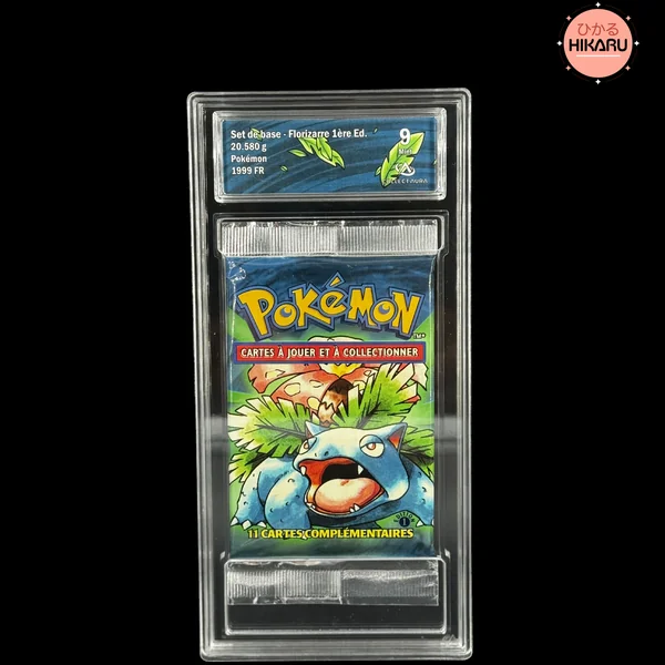 Booster Pokémon Set de Base - Florizarre - 1ère Édition - Français