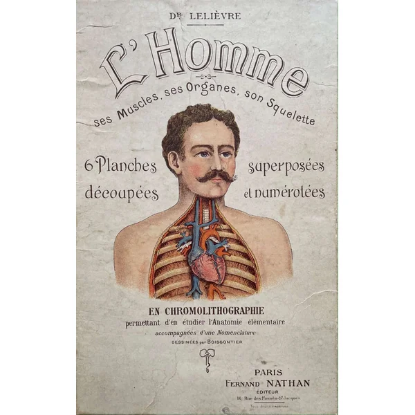 Brochure ancienne "L'Homme" Dr Lelièvre