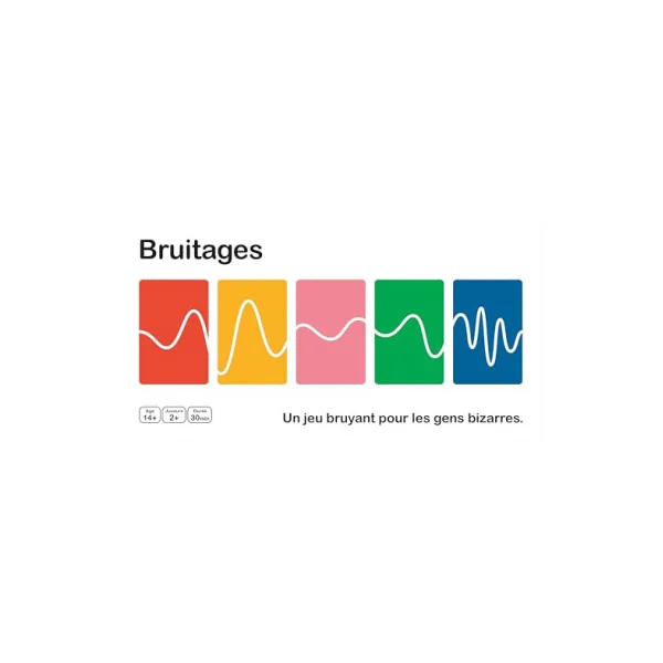 Bruitages - jeu de société d’ambiance drôle & rapide - Asmodee
