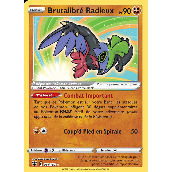 Brutalibré Radieux 081/189