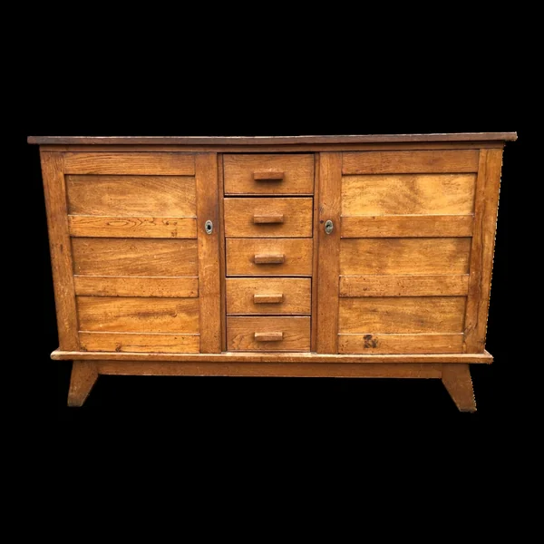 Buffet vintage René Gabriel en chêne