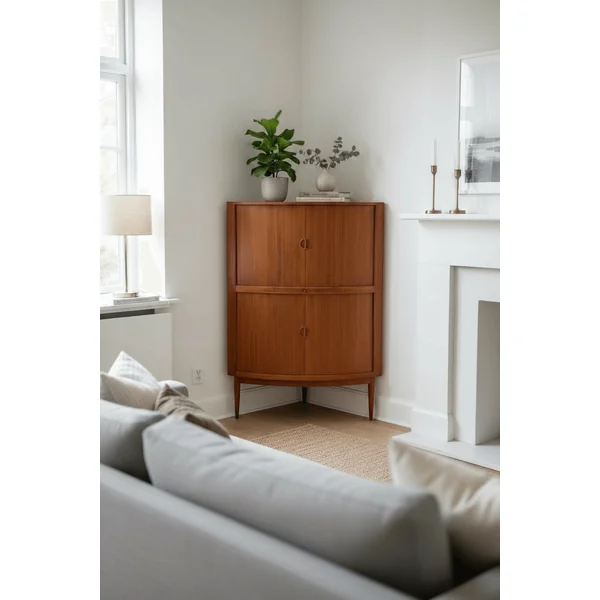 Cabinet d'angle scandinave Hans Andersen