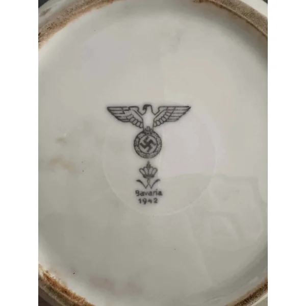 Cafetière Luftwaffe en porcelaine blanche