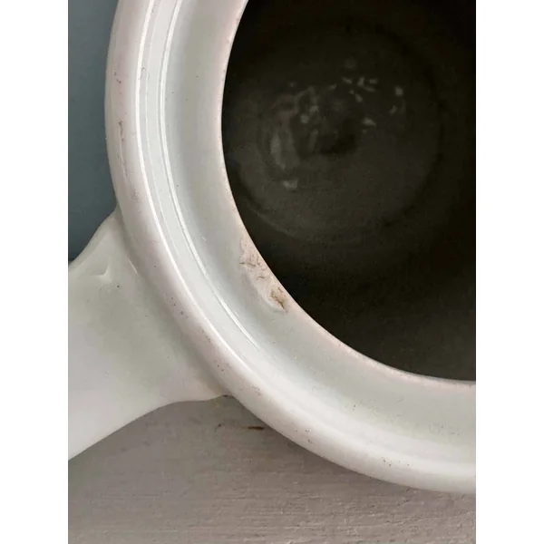 Cafetière Luftwaffe en porcelaine blanche