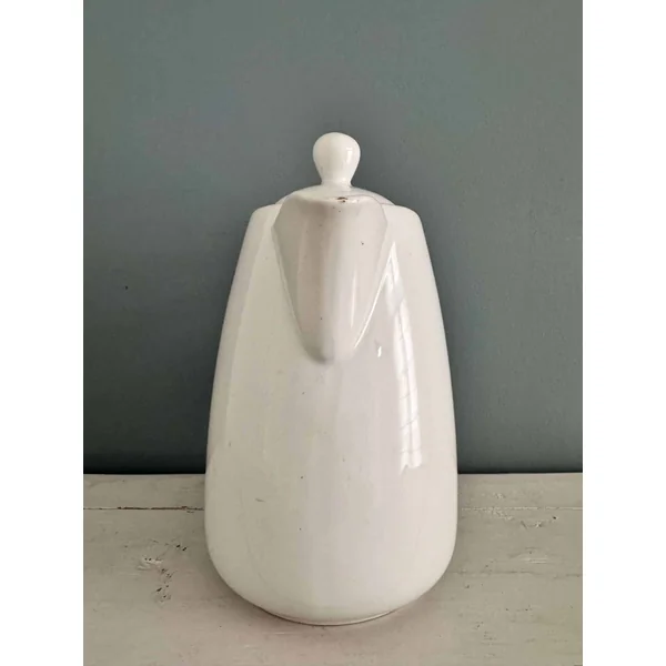 Cafetière Luftwaffe en porcelaine blanche