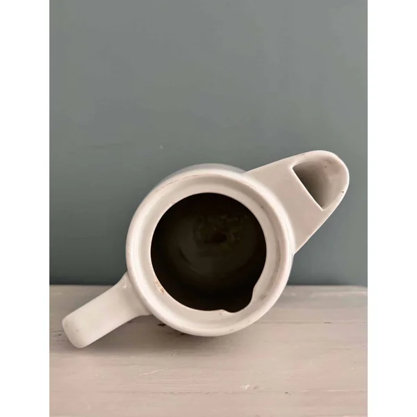 Cafetière Luftwaffe en porcelaine blanche