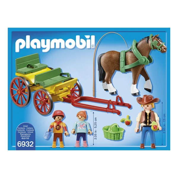 Calèche avec attelage Playmobil Country 6932