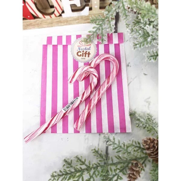 Cannes sucre d'orge de Noël x 2