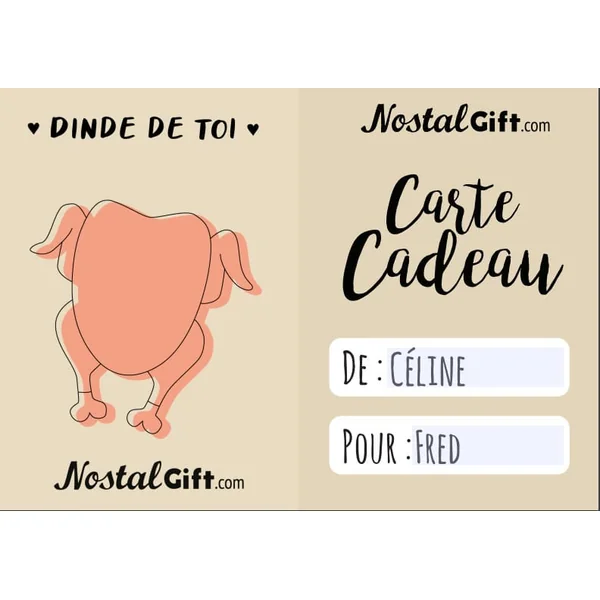 Carte cadeau Saint Valentin NostalGift.com - E-carte virtuelle