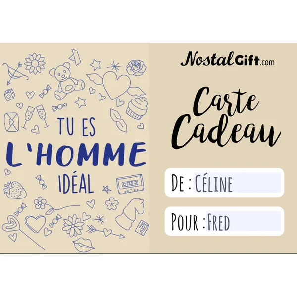 Carte cadeau Saint Valentin NostalGift.com - E-carte virtuelle