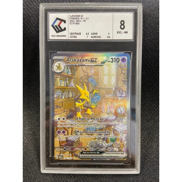 Carte Pokémon Alakazam ex 201/165 151 CCC8