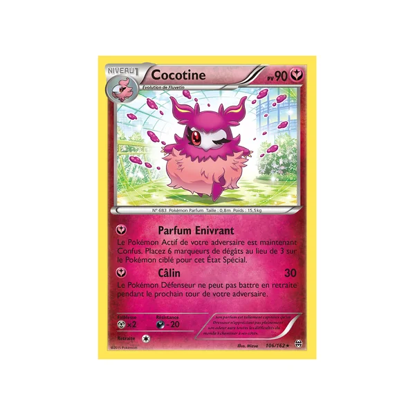 Carte Pokémon Cocotine 106/162 Rare Impulsion TURBO