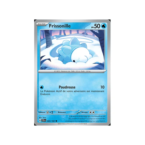Carte Pokémon Frissonille 045/162 Commune Forces Temporelles