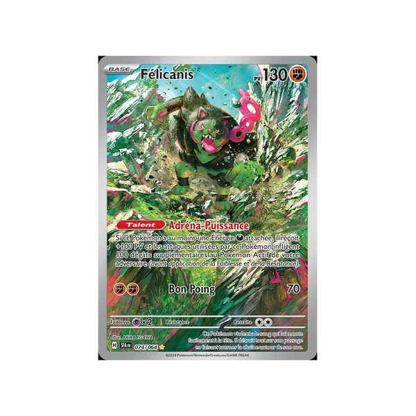 Carte Pokémon Félicanis 074/064 AR Fable Nébuleuse