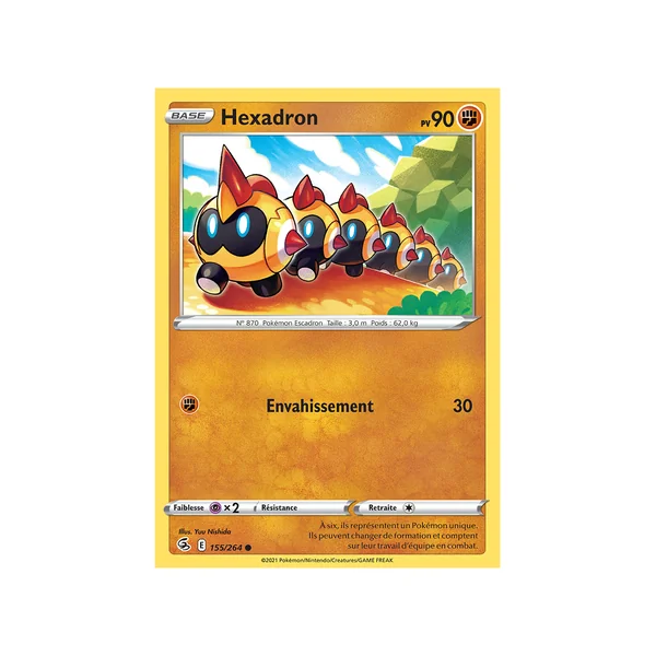 Carte Pokémon Hexadron 155/264 Commune Poing de Fusion