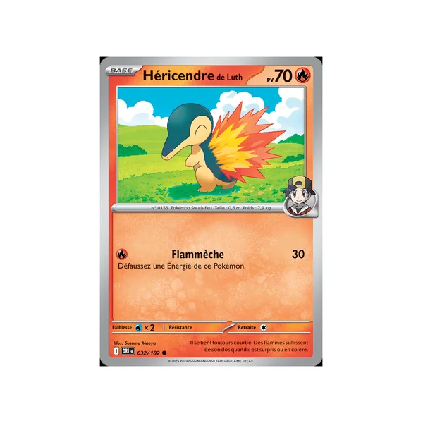 Carte Pokémon Héricendre de Luth 032/182 Commune Rivalités Destinées