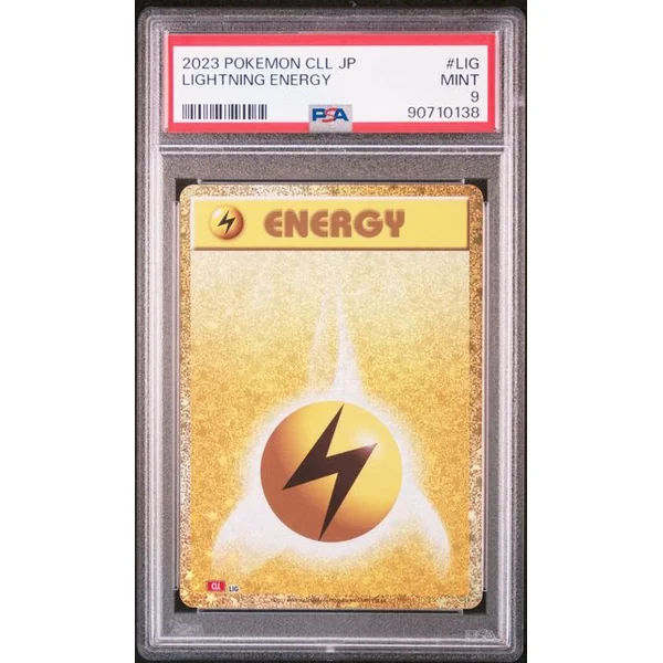 Carte Pokémon LIGHTNING ENERGY CLL LIG PSA 9 JPN