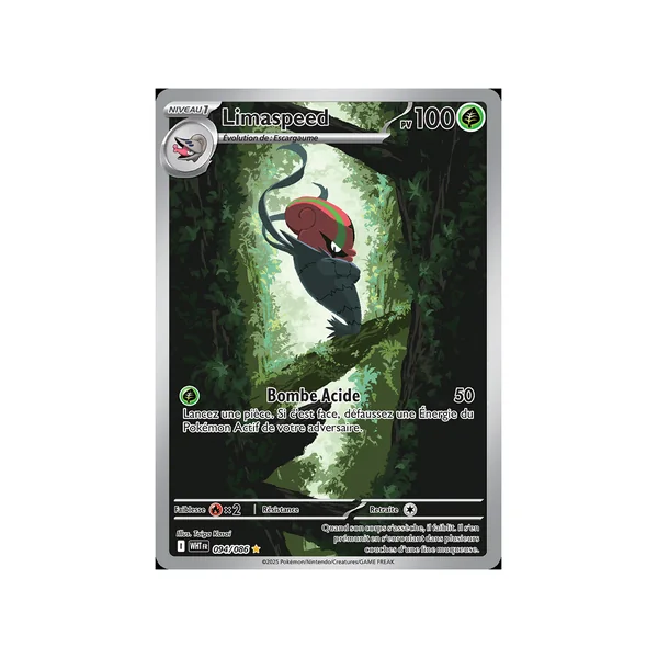 Carte Pokémon Limaspeed 094/086 AR Flamme Blanche