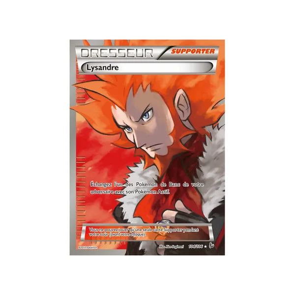 Carte Pokémon Lysandre 104/106 Ultra Rare Étincelles