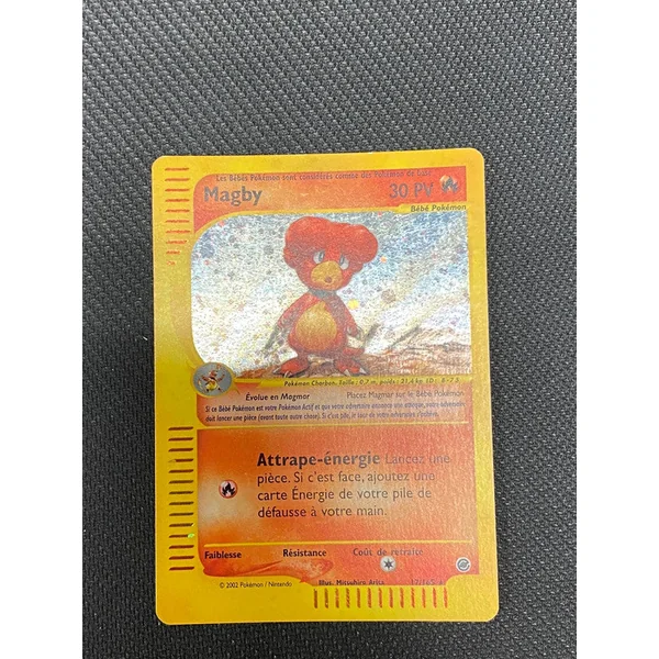 Carte Pokémon Magby 17/165 Holo wizard expédition