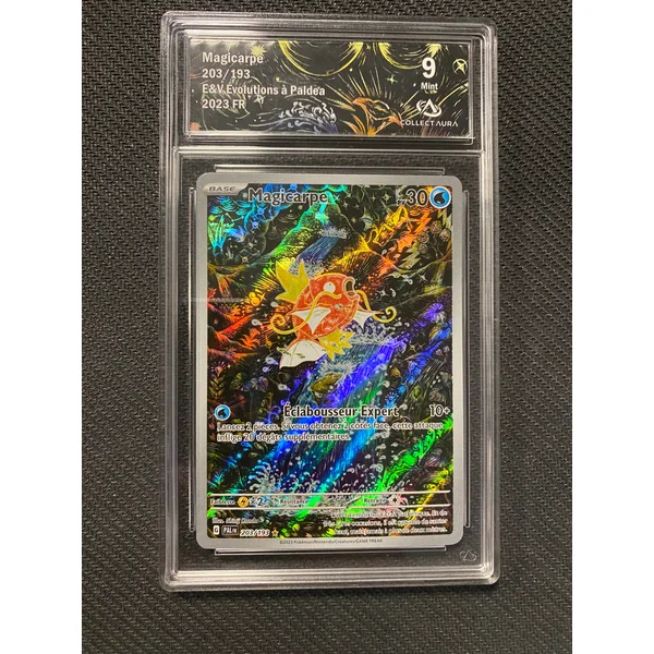 Carte Pokémon Magicarpe 203/193 Evolution à Paldéa Collect Aura 9